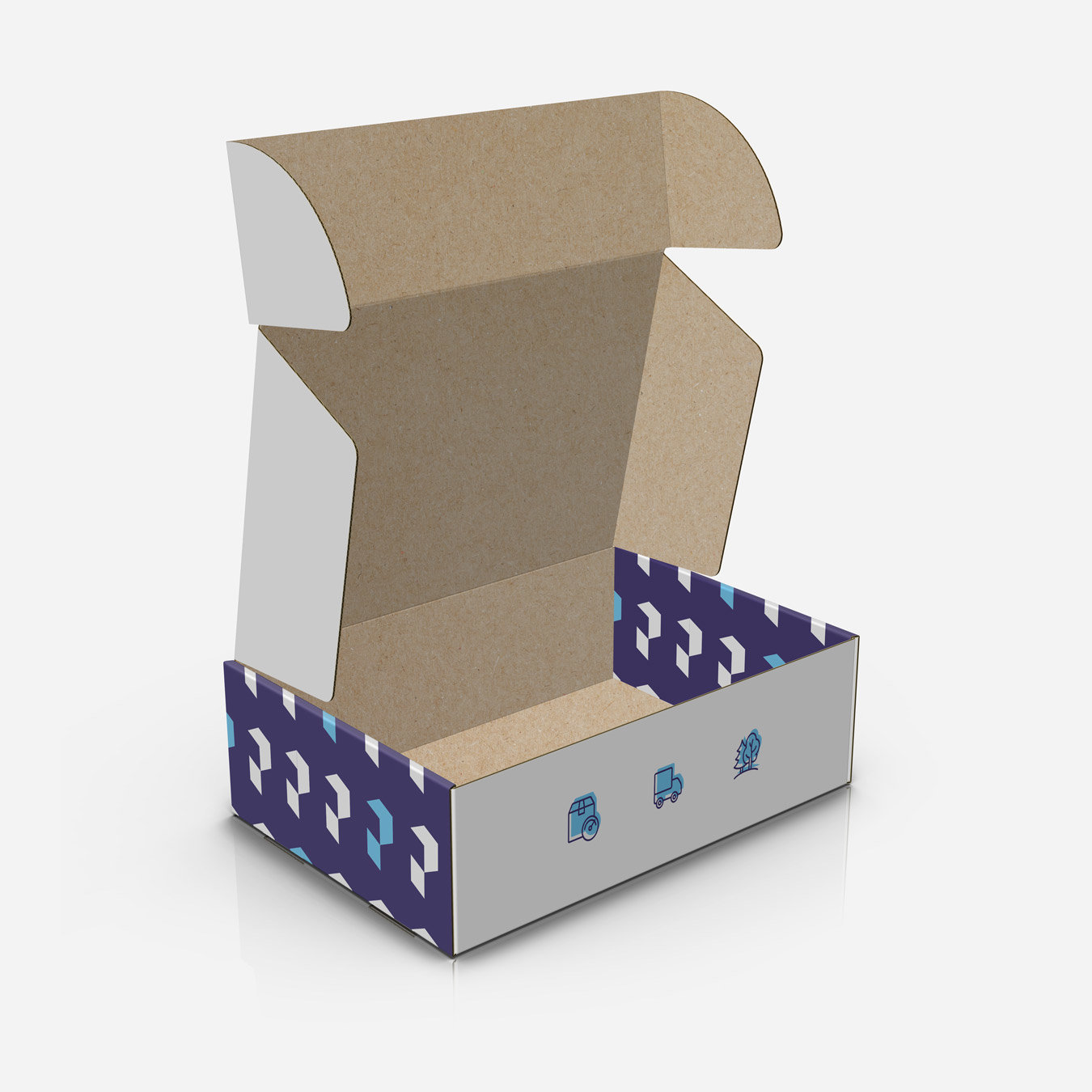 Custom printed cardboard packaging - premium and full colour.